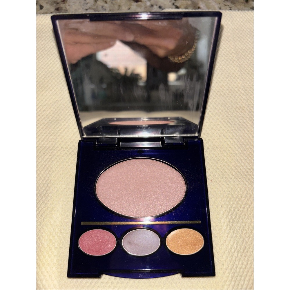 ESTEE LAUDER~ALL-OVER FACE POWDER & PURE COLOR/GO POUT LIP PALETTE ~ RARE ~ NEW